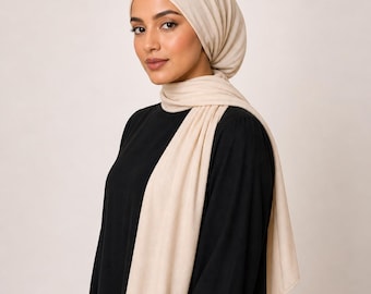 Modal Hijab with Double Stitch finish