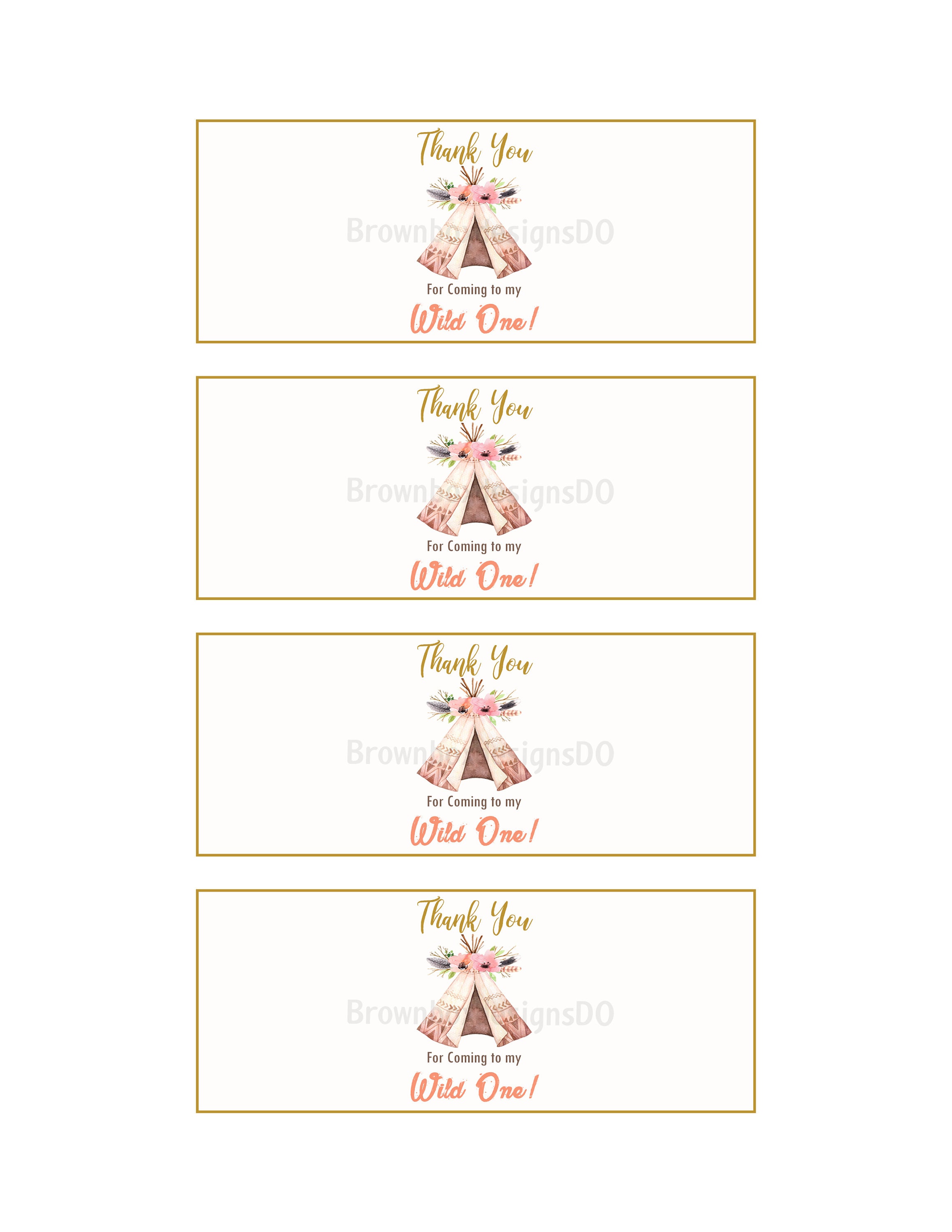 Bubble Bottle Label Template