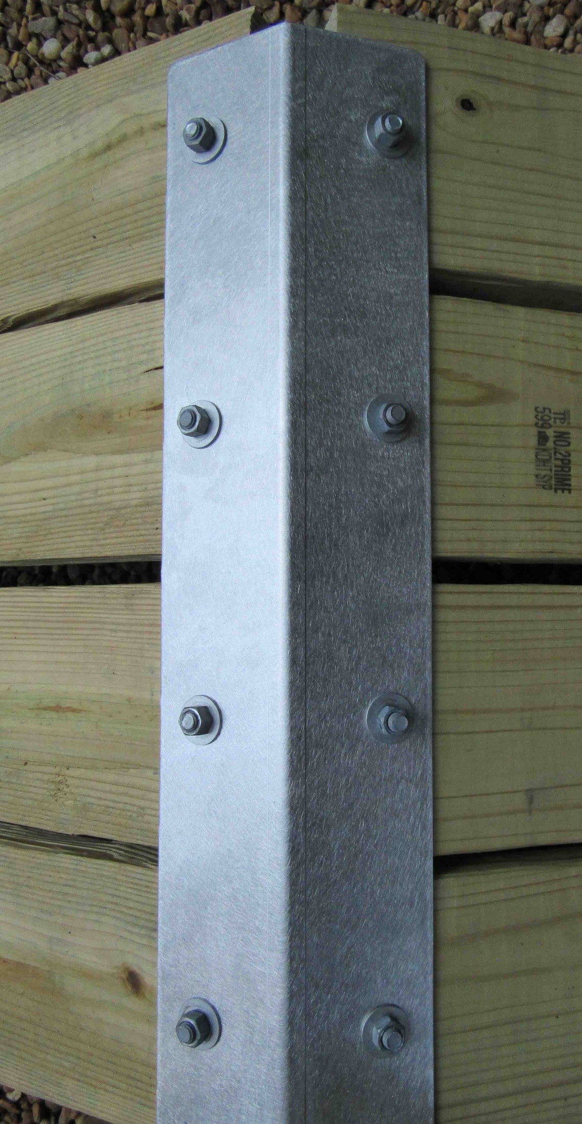 Gaga Ball Pit Bracket metal, Set of 8 With Hardware Kit bolts, Nuts