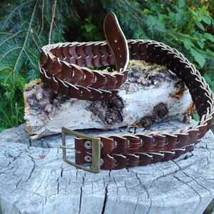 Scrap Leather Belt