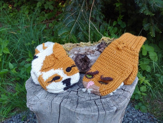 Cat Dog Mittens