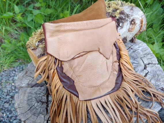 Leather Hippy Belt Pouch - image 2