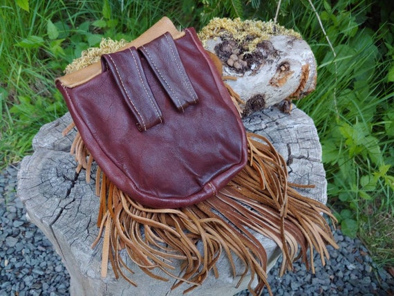 Leather Hippy Belt Pouch - image 4