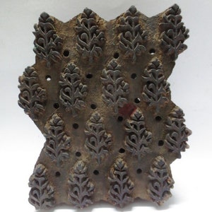 Indian Hand Carved Wooden Printing Blocks Wooden Printing Stamps Textile wood printing Stamps wood printing blocks VINTAGE PRINT PATTERN