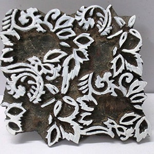 Hand Carved Wooden Printing Blocks Wooden Printing Stamps Textile wood printing Stamp wood printing block HOME DECOR
