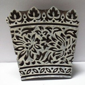 Indian Hand Carved Wooden Printing Blocks Wooden Printing Stamps Textile wood printing Stamps wood printing blocks ETHNIC BOLD FLORAL