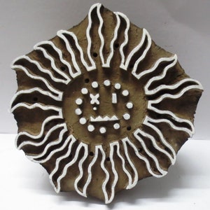 Vintage Hand Carved Wood Printing Blocks Wooden Printing Stamps Textile wood printing Stamps wood printing blocks  GROOVES UNIQUE LARGE