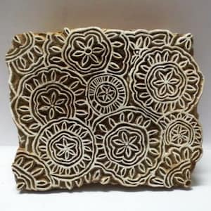 Indian Hand Carved Wooden Printing Blocks Wooden Printing Stamps Textile wood printing Stamps wood printing blocks FOLK ART FLORAL