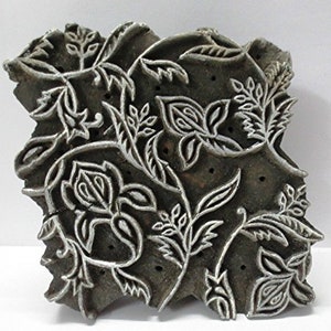 Hand Carved Indian Block Printing Stamp Textile Printing Wooden Stamp for Printing Textile / Paper Printing Stamp , Stamp Blocks 2
