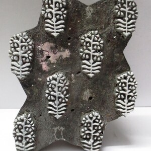 Indian Hand Carved Wooden Printing Blocks Wooden Printing Stamps Textile wood printing Stamps wood printing blocks  ETHNIC PATTERN 05