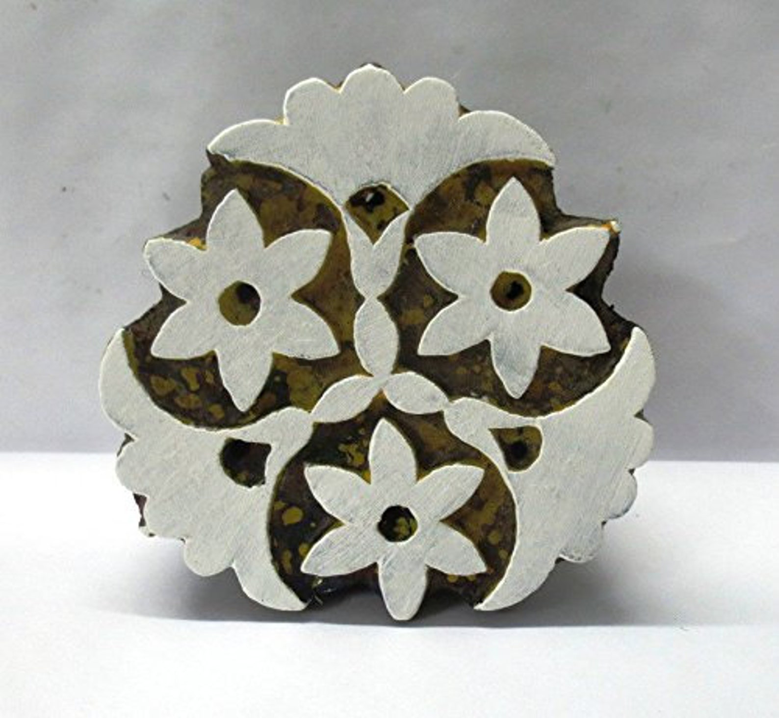 Hand-carved Rohida Wood Block (Small) main image 1