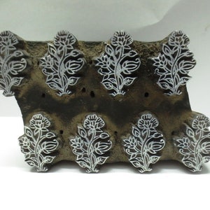 indian wooden  stamps hand carved textile printing on fabric / stamp tool carving design print pattern STAMP VINTAGE PRINT