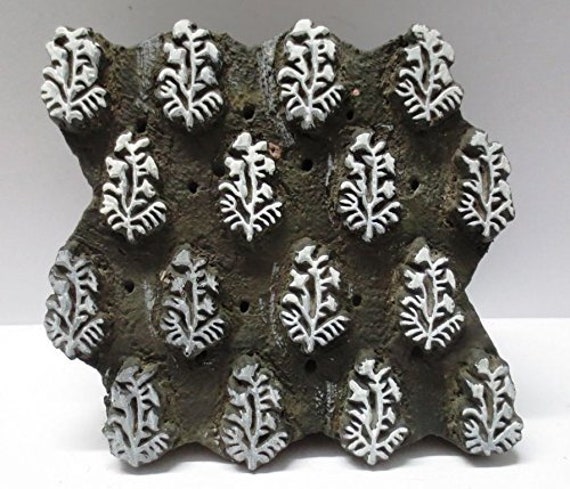 christmas wooden printing blocks