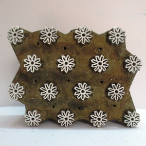 Ethnic Design Print Wooden Block Design Hand Carved Block Print Wood Stamps wooden block for printing textile fabric clay gift STAMP