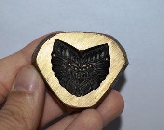 Vintage Indian Bronze Jewellery Making Dye Mold Mould tool Ethnic pendant design