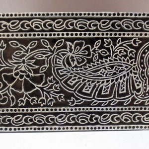 Indian Hand Carved Wooden Printing Blocks Wooden Printing Stamps Textile wood printing Stamps wood printing blocks  FINE UNIQUE PATTERN