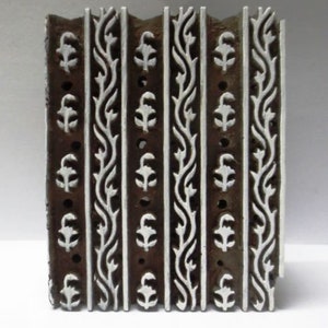 Used Hand Carved Wooden Printing Blocks Wooden Printing Stamps Textile wood printing Stamps wood printing blocks Bold carving buti motif