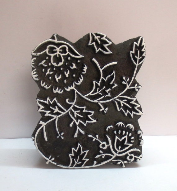 Indian Wooden Blocks Block Hand Carved Textile Printing on Etsy
