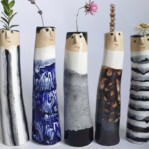 Modern Bud Vase Living Room Decor Home Decoration Dry Etsy