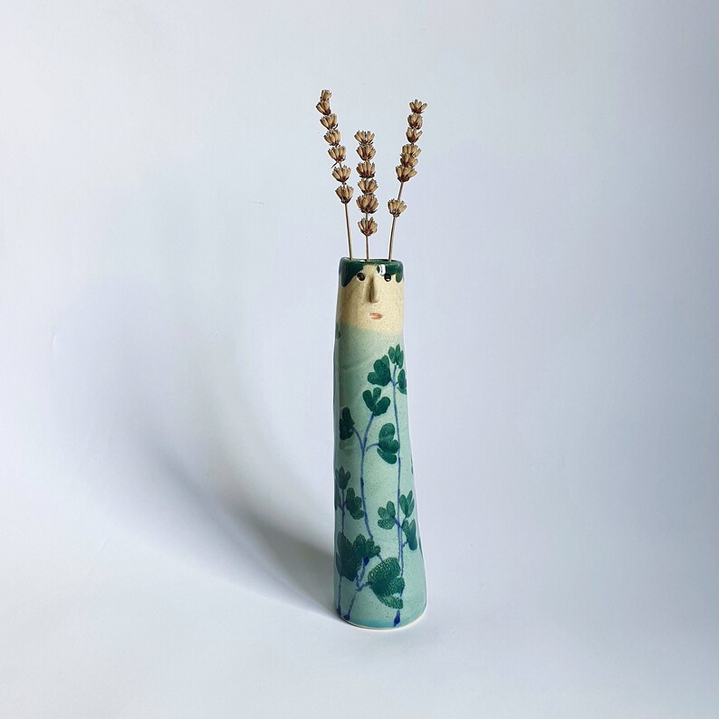 Spring Family Bud Vases Ceramic Vases Pottery Planter Vases Etsy