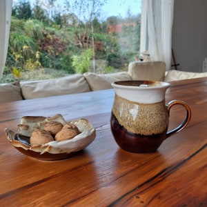 Vintage Pottery Drip Glaze Ceramic Coffee Tea Set Vintage Etsy