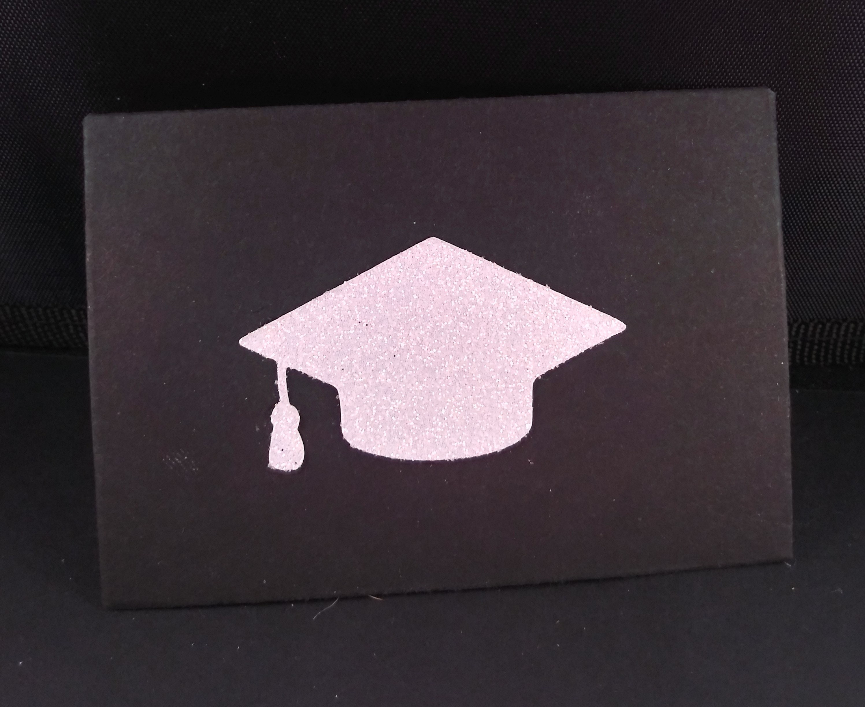 Graduation Cap Gift Card Holder / Black / Graduation Gift / Etsy
