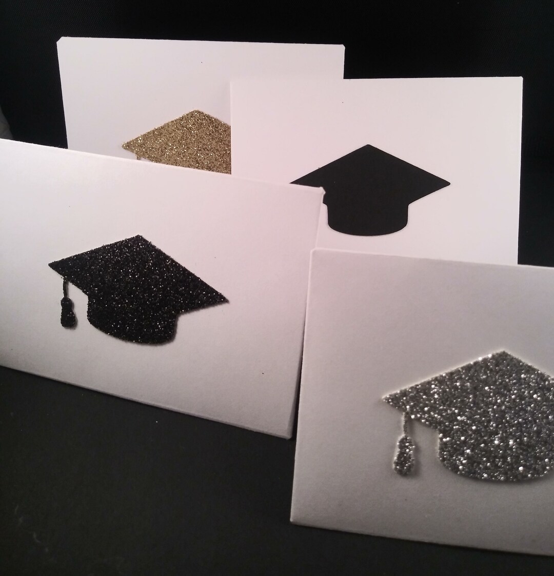 Graduation Cap Gift Card Holder / White / Graduation Gift / Etsy