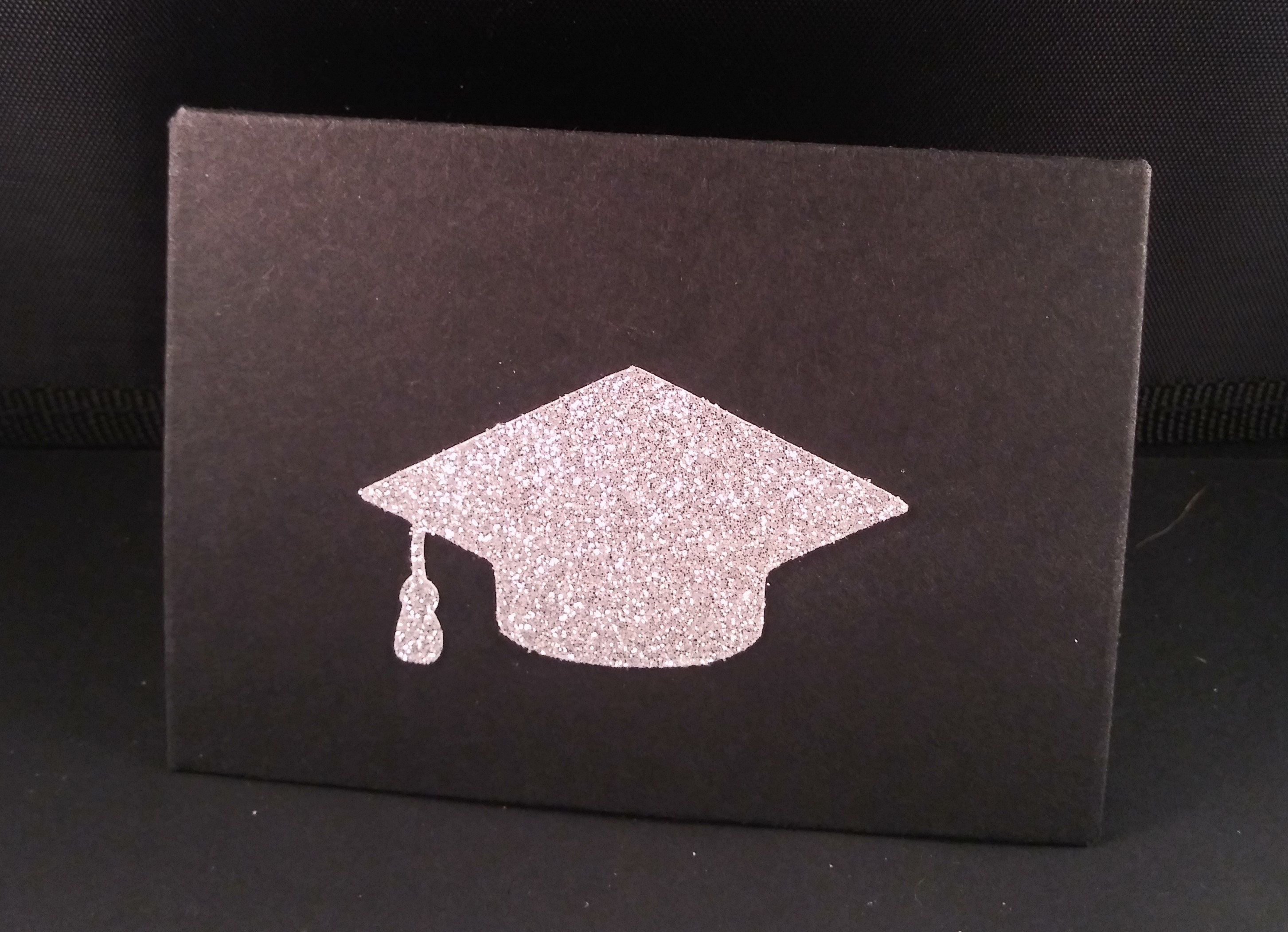 Graduation Cap Gift Card Holder / Black / Graduation Gift / Etsy