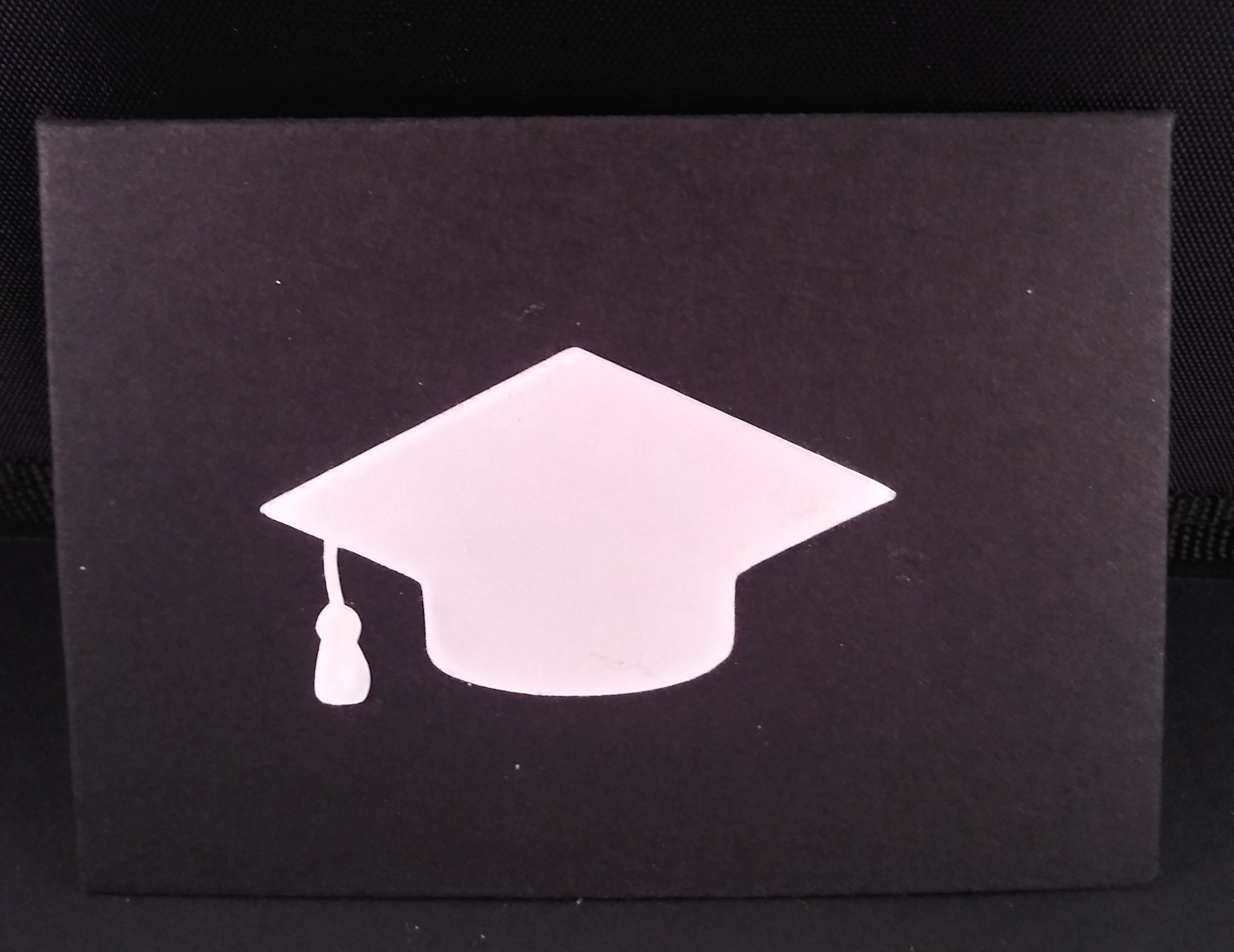 Graduation Cap Gift Card Holder / Black / Graduation Gift / Etsy