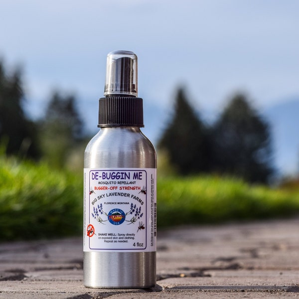 Mosquito Repellent - DEET Free - Eco Friendly - Natural Bug Spray - Skin Soothing