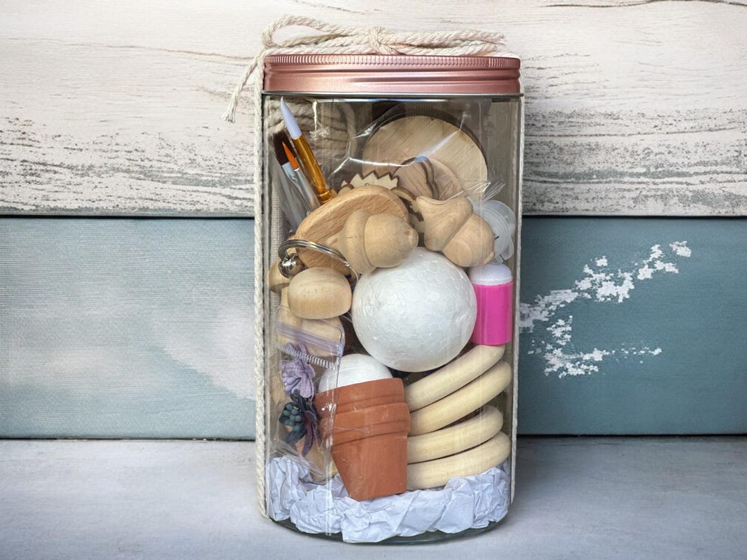 Kids Craft Container, DIY Project, Kids Holiday Craft, Children's Craft ...