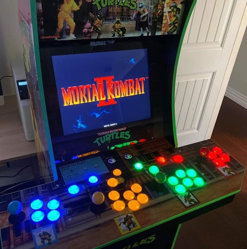 Arcade1up Tmnt 4 Player Raspberry Pi 3 Mod Kit Complete With Etsy