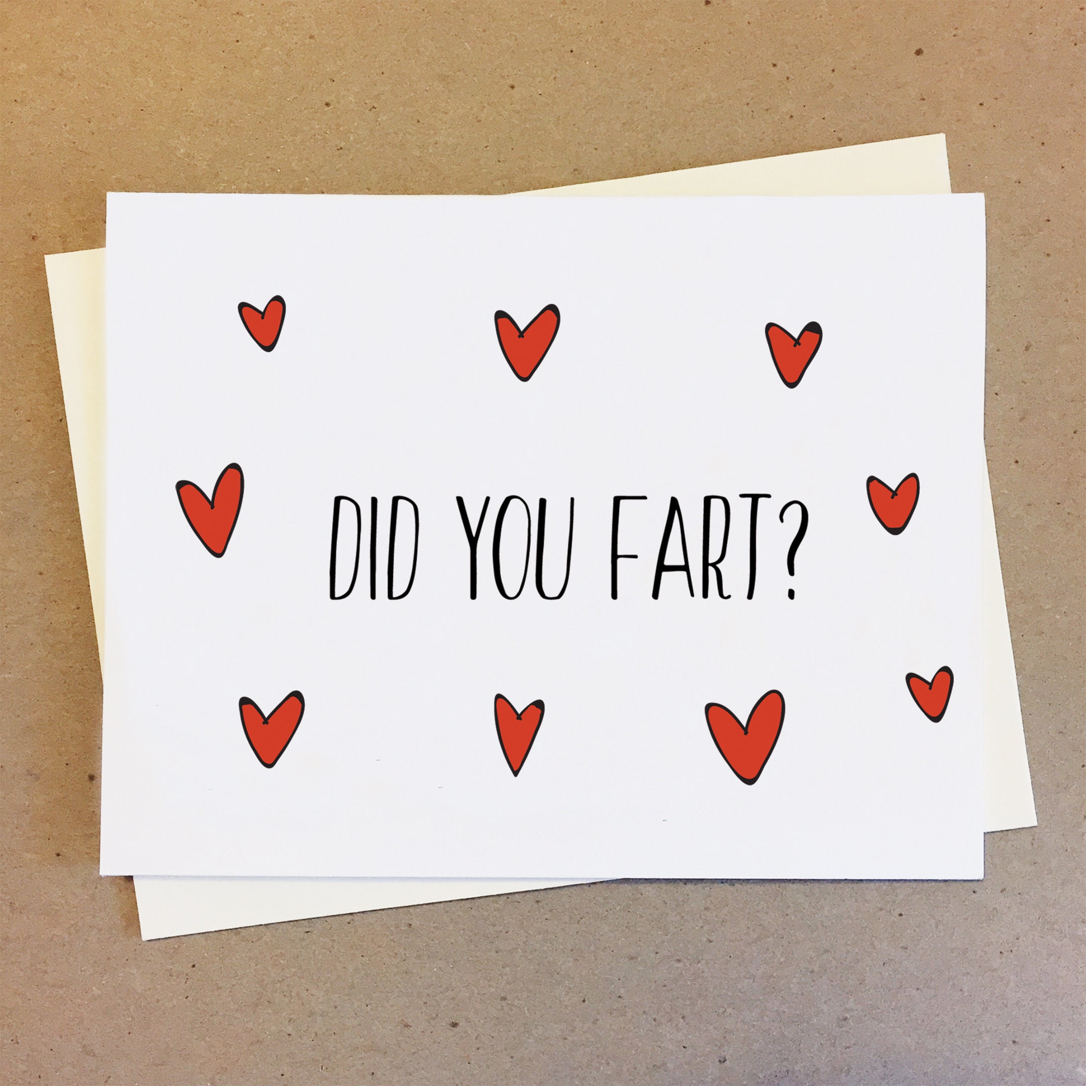 Did You Fart Card Funny Love Card for Him Funny Love Card - Etsy Did You Fart Card Funny Love Card for Him Funny Love Card - Etsy
