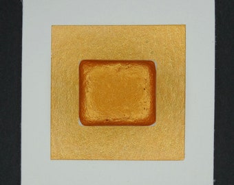 Apricot - Watercolor Paint - Half Pan