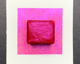 Hibiscus - Watercolor Paint - Half Pan