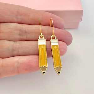 Pencil Earrings For Teachers, Teacher Appreciation, The Perfect Gift For Your Favorite Educator, #486