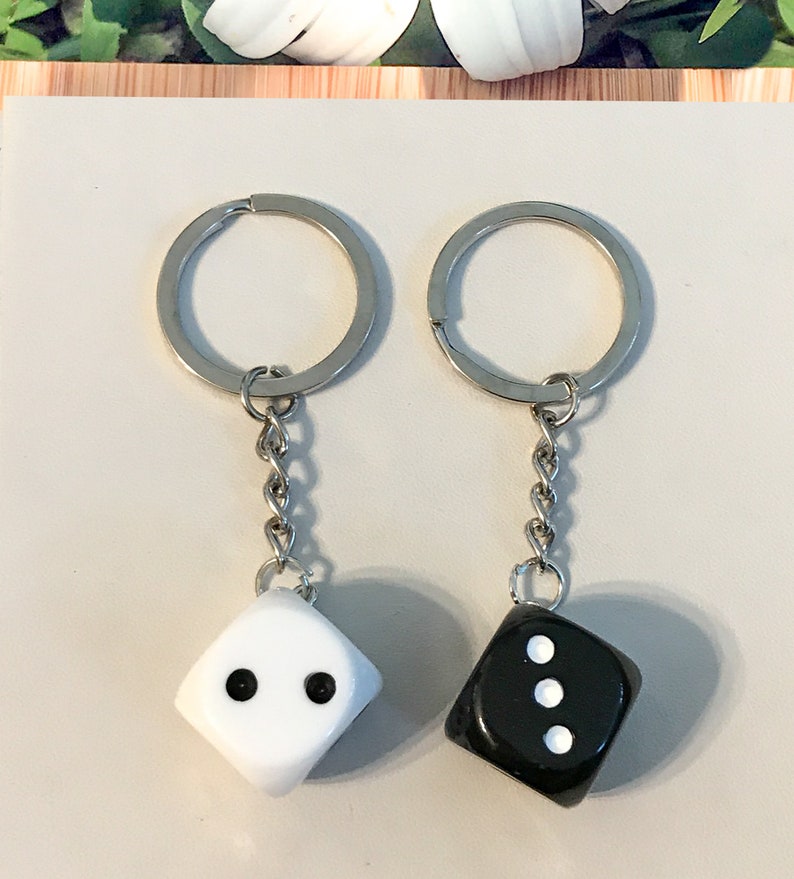 Die Keychain Casino Keychain Dice Keychain #2123