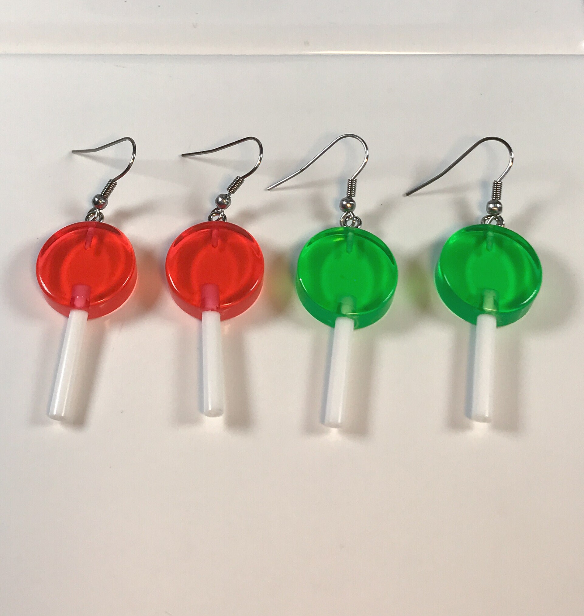 Lollipop Earrings Kawaii Lollipops Candy Earrings Gift For Etsy