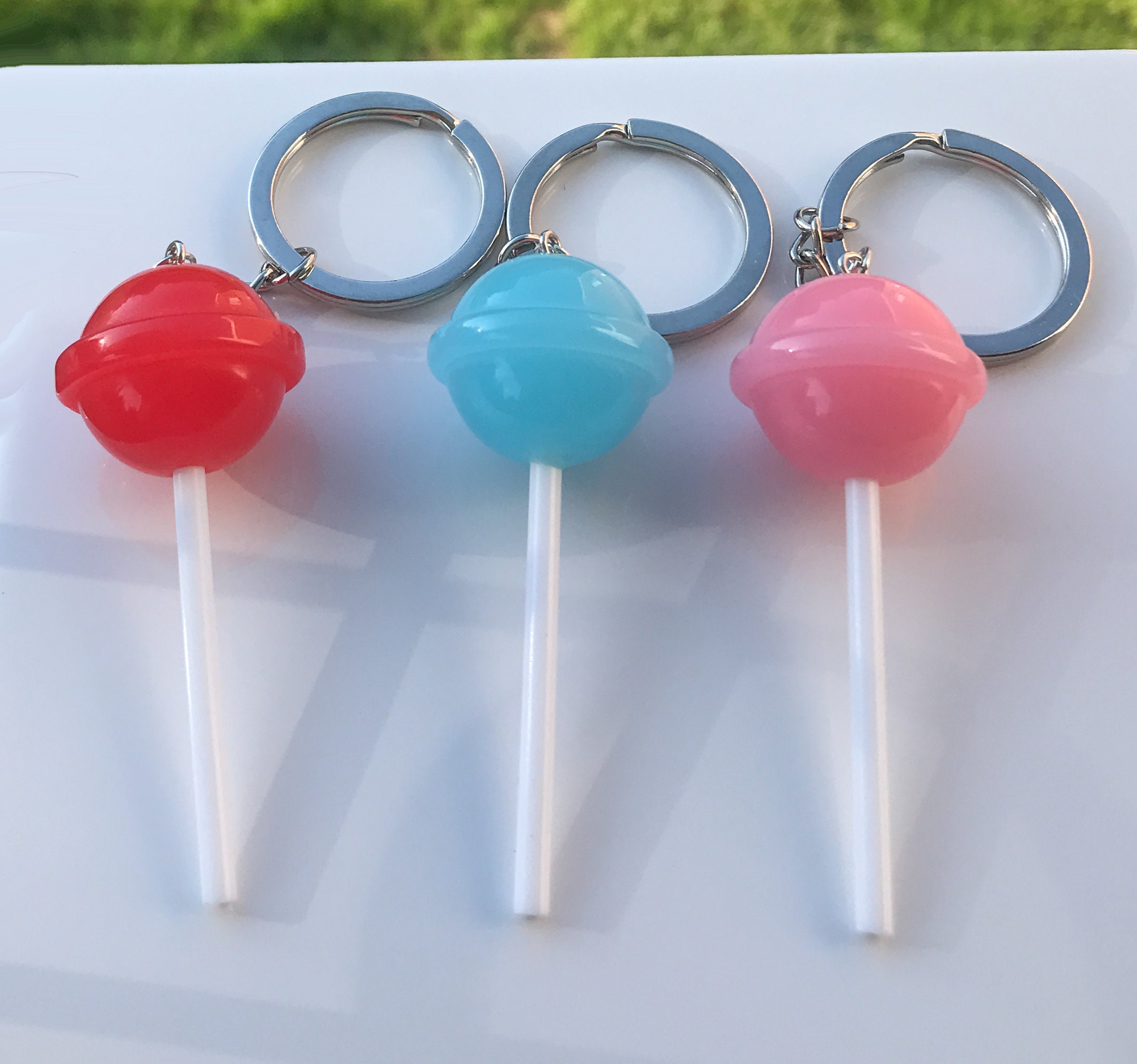 Lollipop keychain candy keychain sweets keychain 2714  etsy