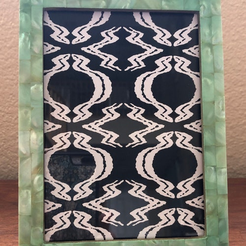 Mother of Pearl 5x7 Frame Etsy