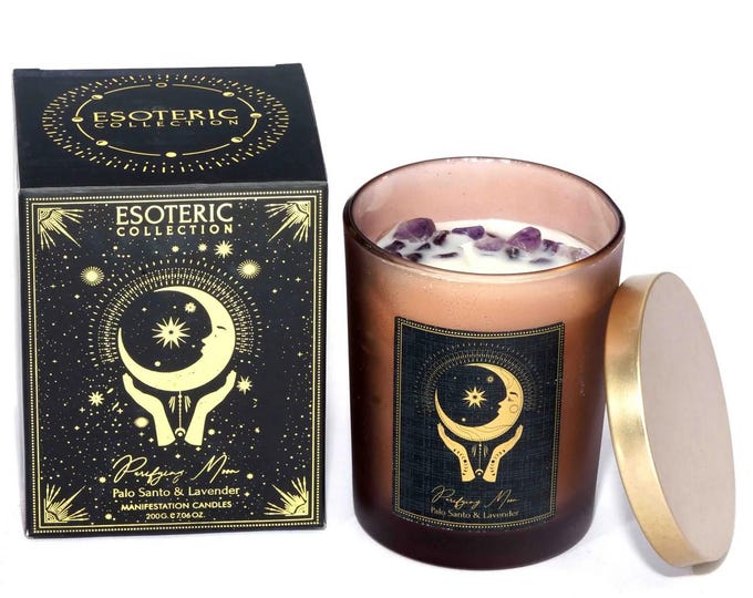 Boho Dream Esoteric Gem Candle