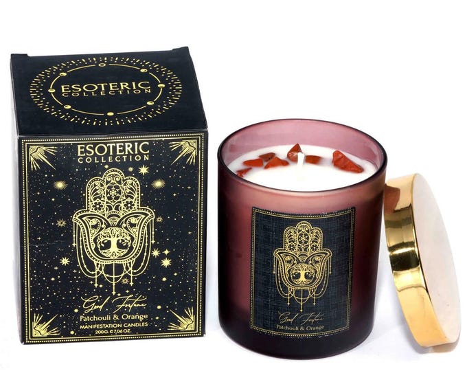 Good Fortune Esoteric Gem Candle