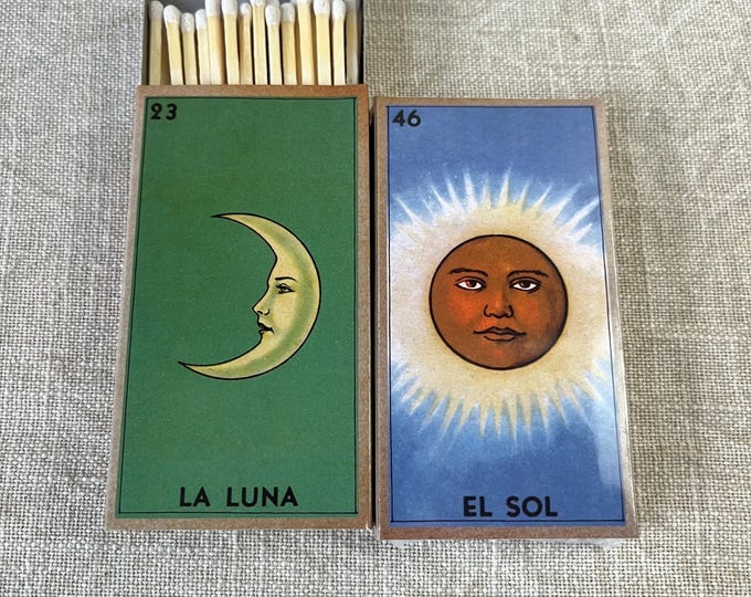 Matches - El Sol and La Luna