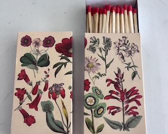 Matches - Red Wildflower