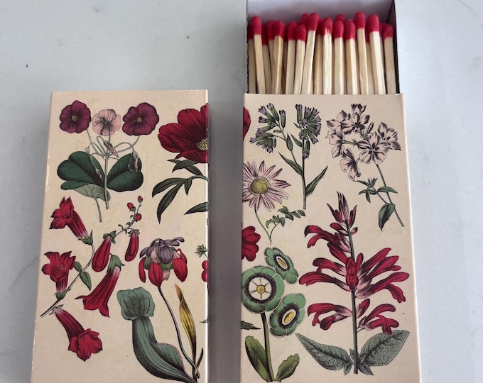 Matches - Red Wildflower