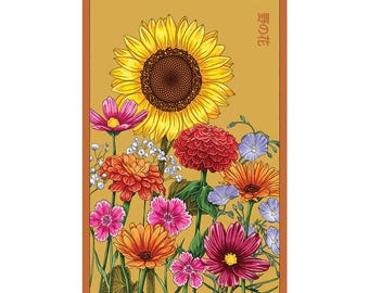 Wildflowers Flower Seeds in Vintage Packaging
