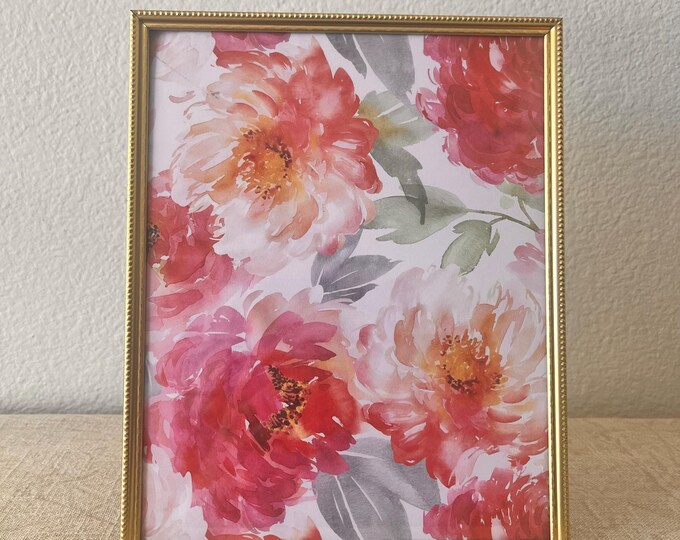 Vintage brass 8x10 frame