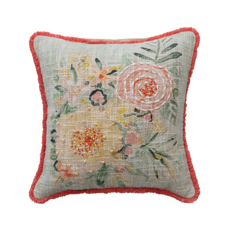 vintagebohemianstyle Cotton Slub Pillow