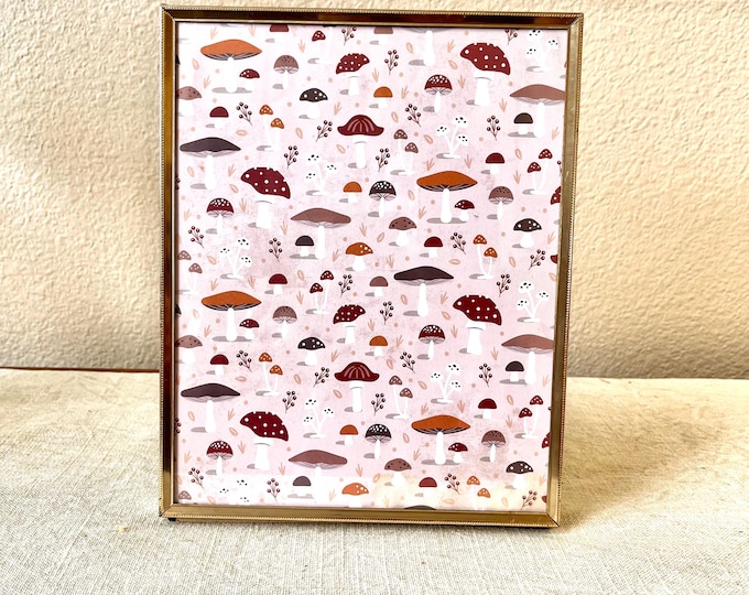 Vintage brass 8 x 10 photo frame