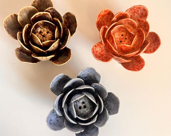 perfect petal rustic flower incense holder